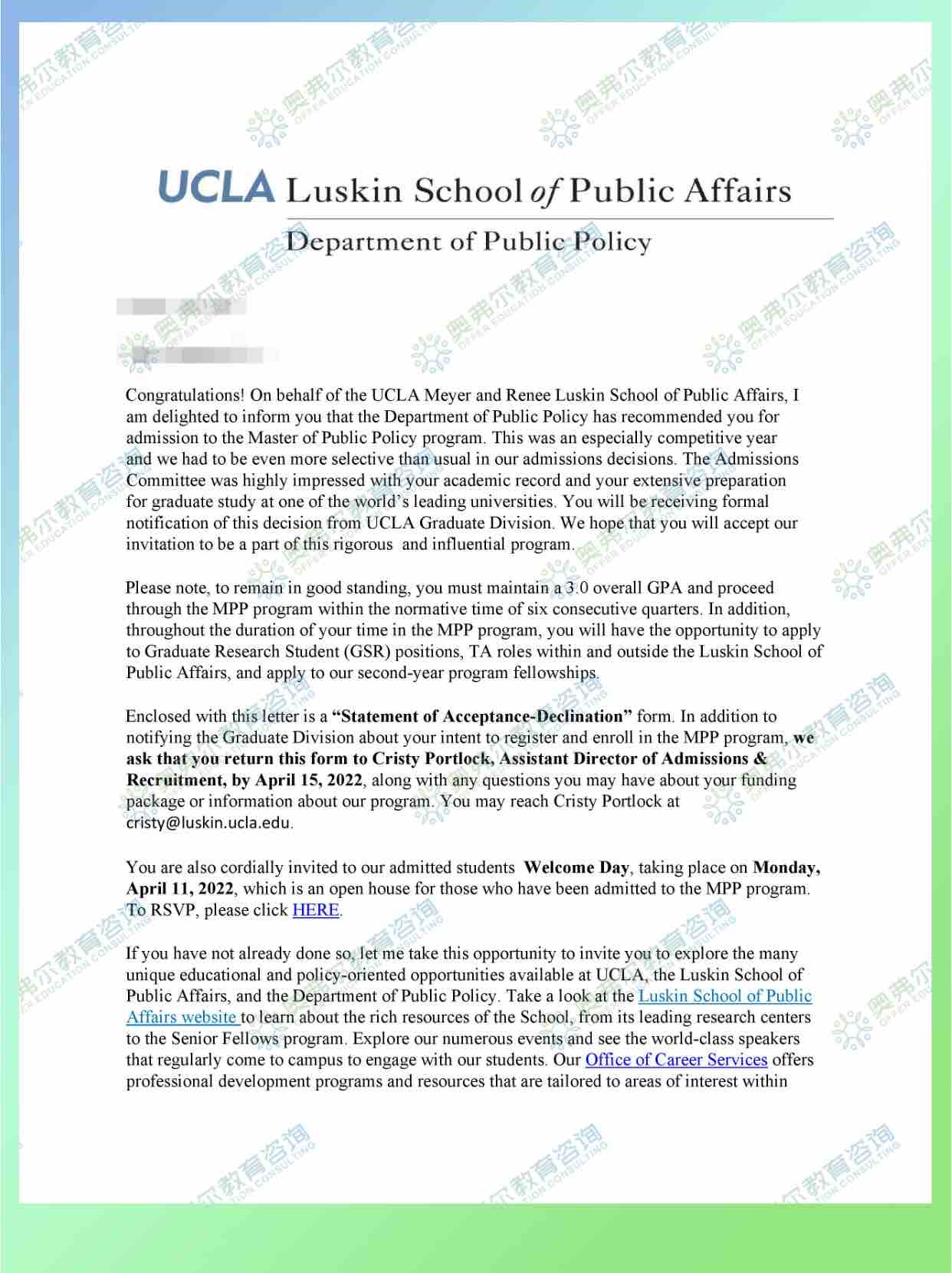 GPA3.0成功进UCLA ?学生:老师,你是我的神!(图6) GPA3.0成功进UCLA ?学生:老师,你是我的神!(图6)