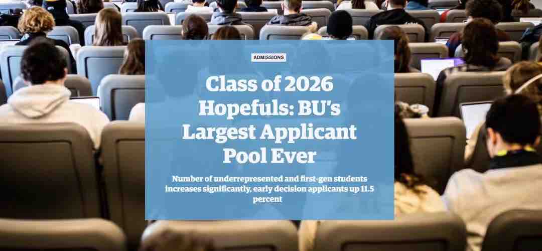 2026届申请人数突破8万!为什么波士顿大学如此吸引留学生?(图1) 2026届申请人数突破8万!为什么波士顿大学如此吸引留学生?(图1)