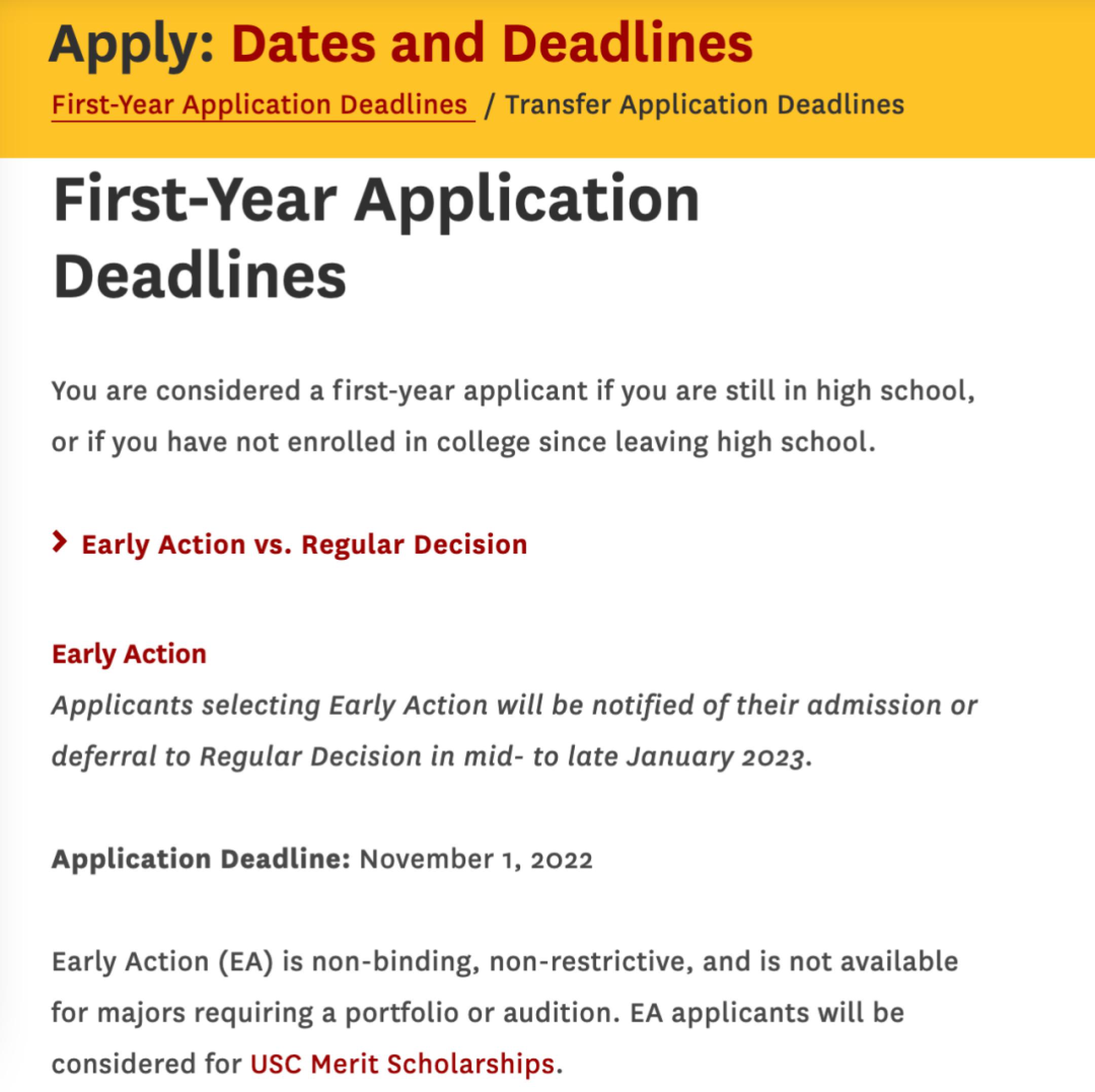 南加大2023 Fall新增了EA轮次,将分配25%录取名额,这波可冲啊!(图1) 南加大2023 Fall新增了EA轮次,将分配25%录取名额,这波可冲啊!(图1)