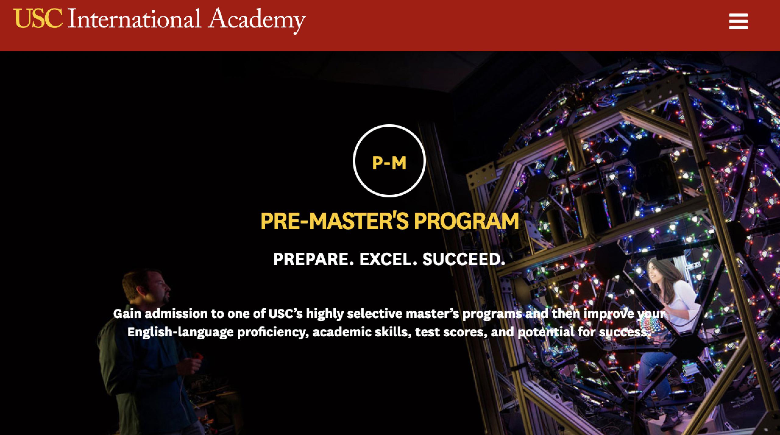 想读名校,可是语言成绩未达标?南加州大学硕士预科了解一下?(图1) 想读名校,可是语言成绩未达标?南加州大学硕士预科了解一下?(图1)